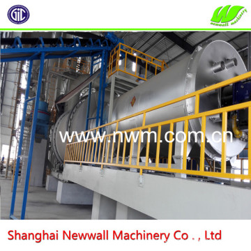 Full Automatic 50tph Rotary Drum Type Mine Slag Dryer